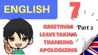 Image of Greeting, Leave Taking, Thanking, Apologizing: Bahasa Inggris Kelas 7 SMP (Part 2)