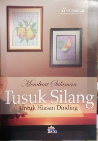 Image of membuat sulaman tusuk silang untuk hiasan dinding