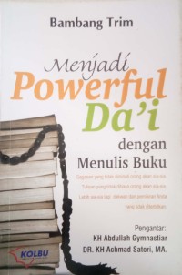 Image of Menjadi Powerful Da'i dengan Menulis Buku