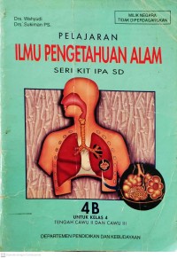 Image of Pelajaran Ilmu Pengetahuan Alam Seri KIT IPA SD 4B