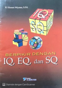 Image of Berpikir Dengan IQ, EQ dan SQ