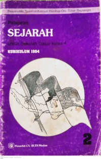 Image of Sejarah untuk Sekolah Dasar Kelas 4 : Kurikulum 1994