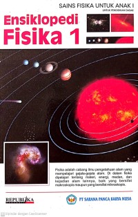 Image of Ensiklopedia FISIKA 1 : Sains Fisika untuk Anak 1