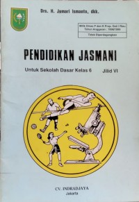 Image of Pendidikan Jasmani Untuk Sekolah Dasar Kelas 6 Jilid VI