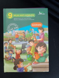 Image of 9 Nilai Anti Korupsi (Sederhana)